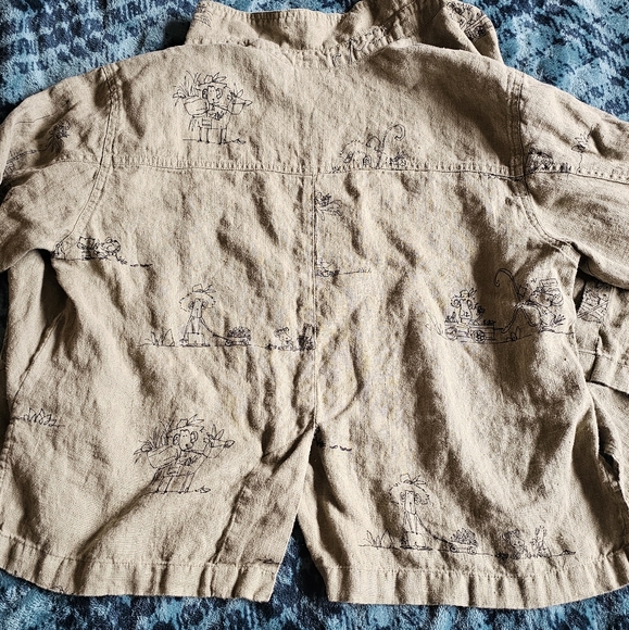 Chico's top, size 1, monkey print - Picture 10 of 14